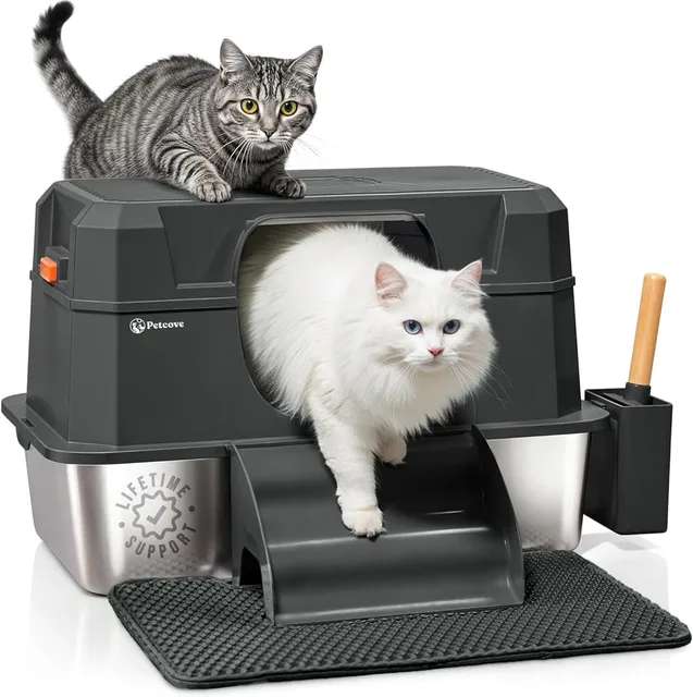 Cat Litter gray black