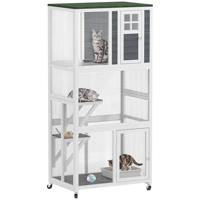Furniture & Enrichment 74" weatherproof white
