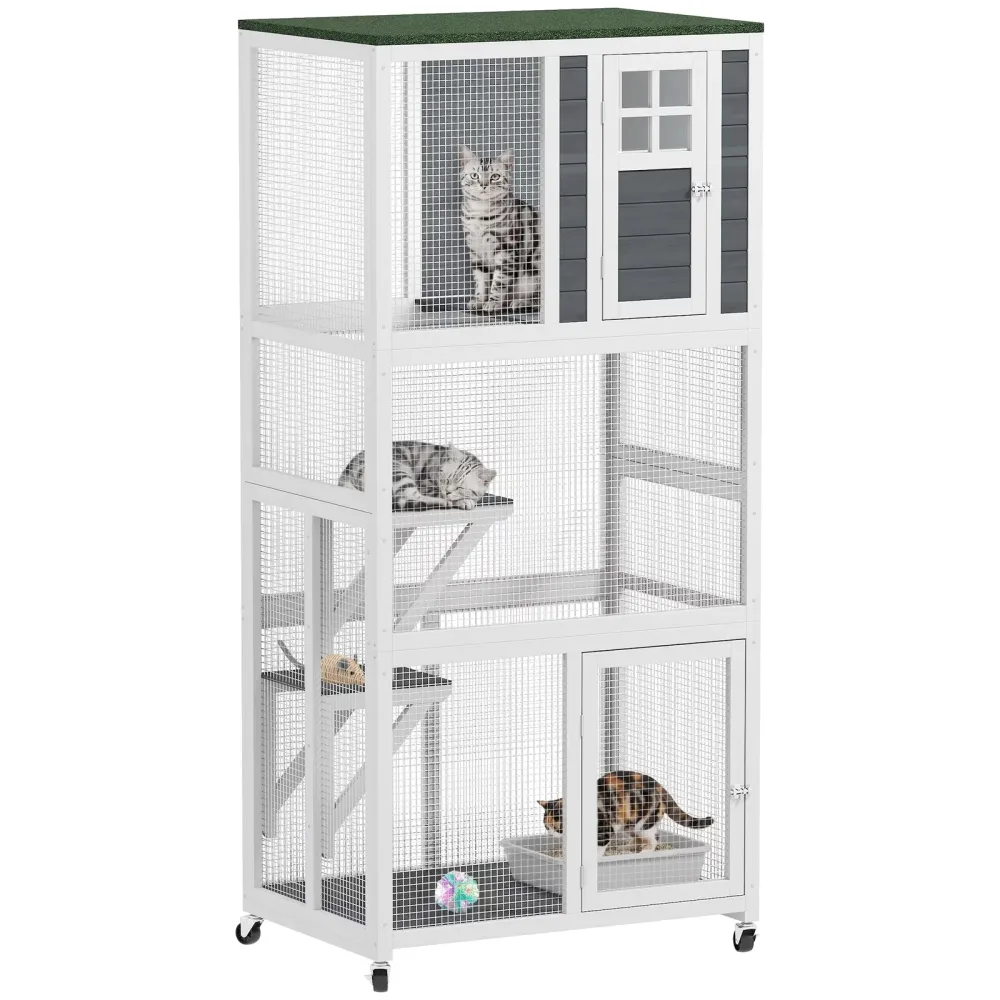 Furniture & Enrichment 74" weatherproof white