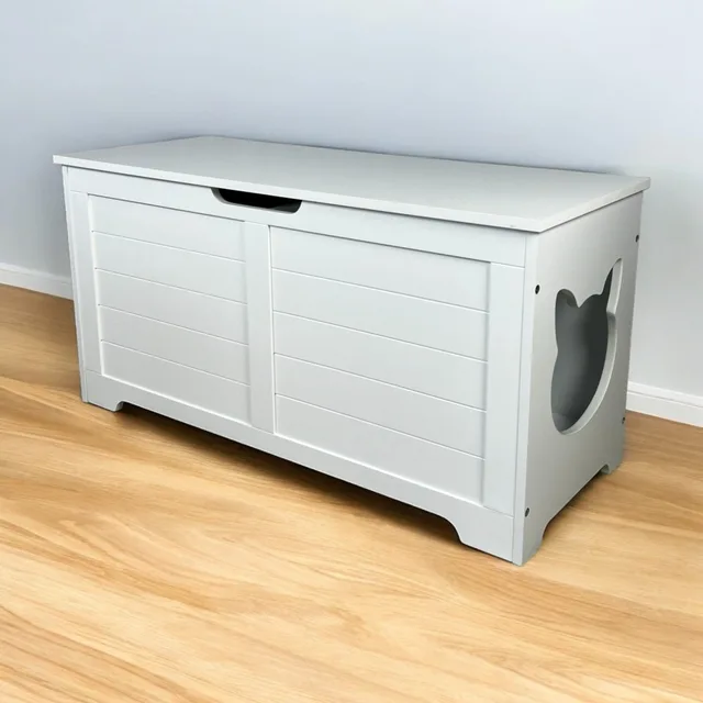 Cat Litter 39.37 inch white 49 inches