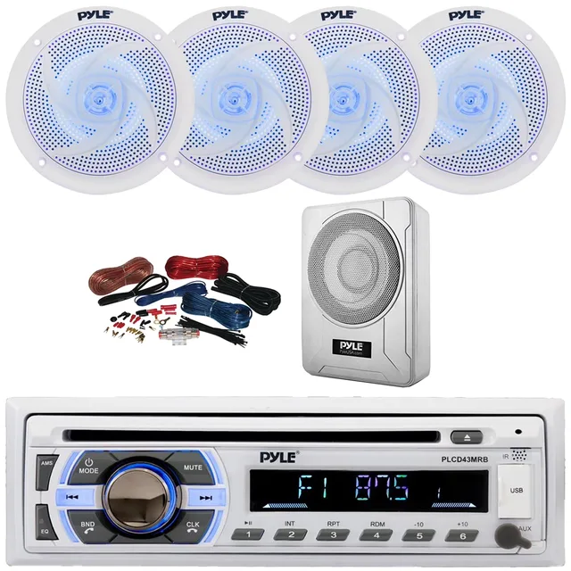 Stereo Receiver 4" 100w 600w