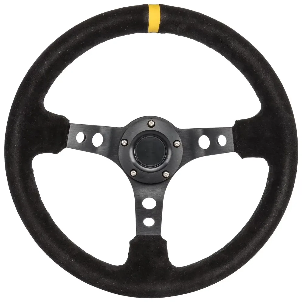 Racing Steering 2 in 3 in black