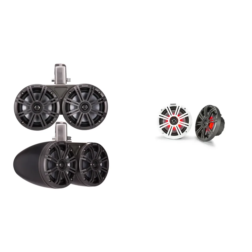 Marine Audio 6.5" led 195w