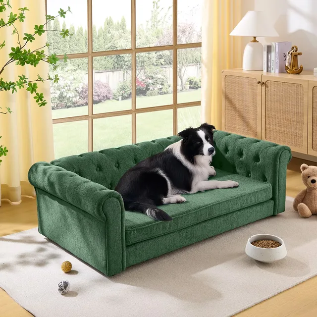 Pet Bed green 55" 26.5"