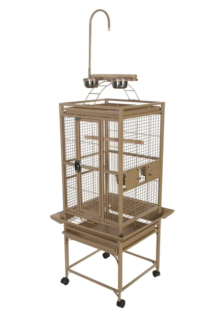 Top Bird beige 64 in blue