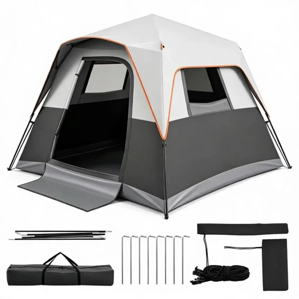 Camping Tent waterproof gray 3000mm