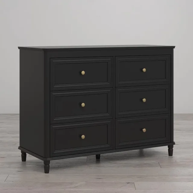 Bedroom Furniture white black 47.25"