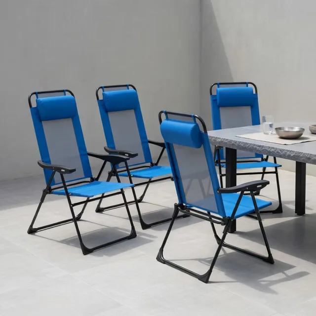 Seat heavy-duty blue 264 lbs