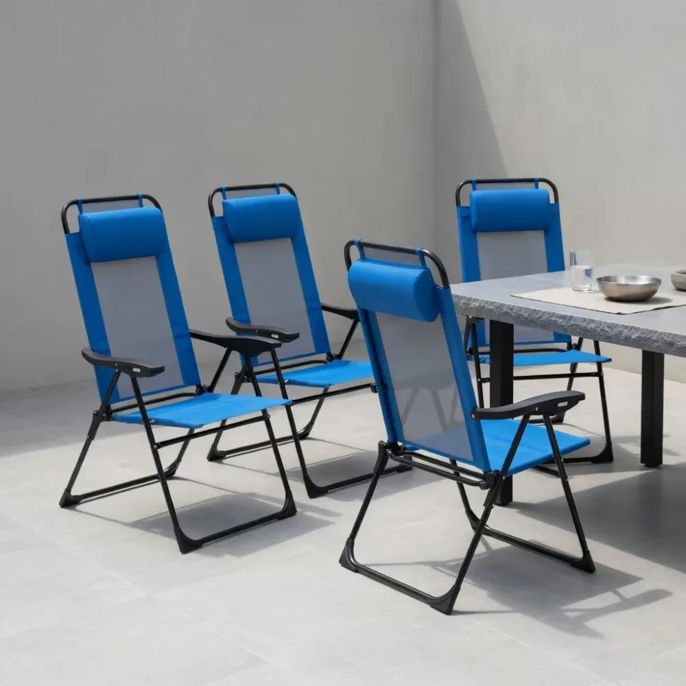 Seat heavy-duty blue 264 lbs