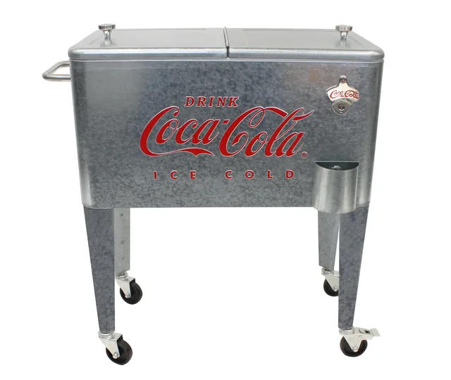 Cooler silver 12 oz 26.4 lbs