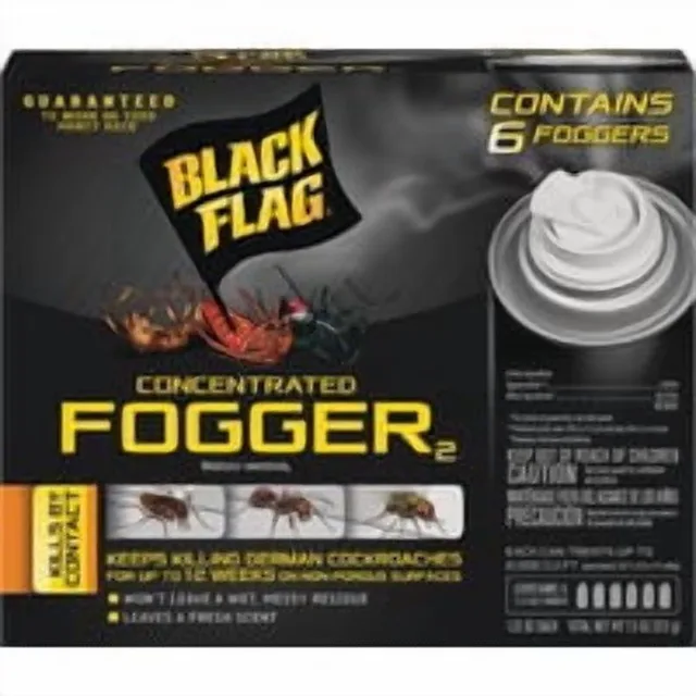 Insect Fogger black 1.25 oz brown