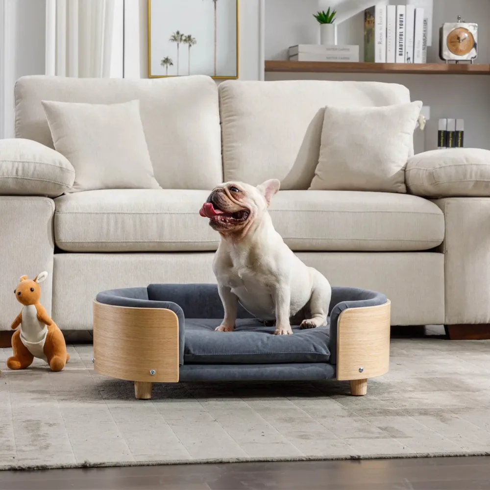 Dog Bed 30" gray