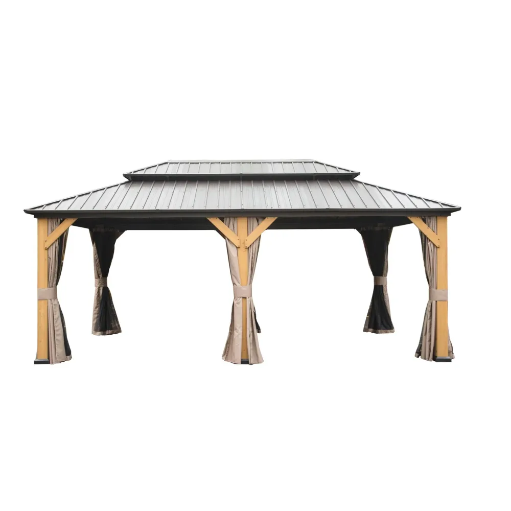 Frame Canopy 12' brown 12 w