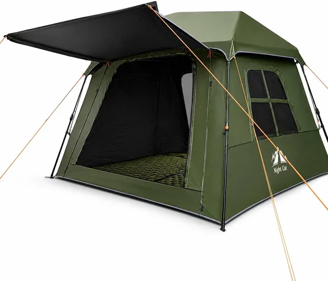 Camping Tent 4 person waterproof 5.2 ft