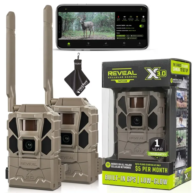 Trail & Game Cameras red