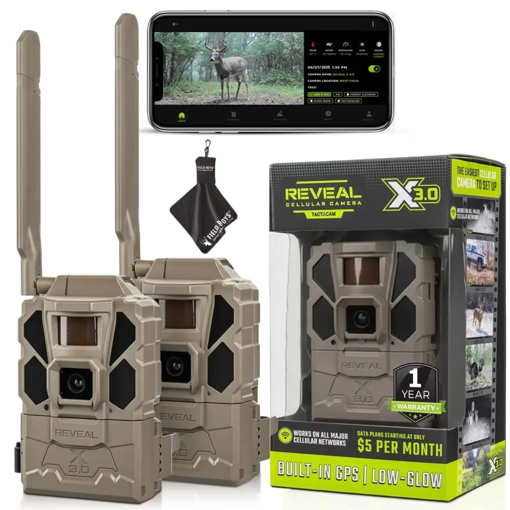 Trail & Game Cameras red