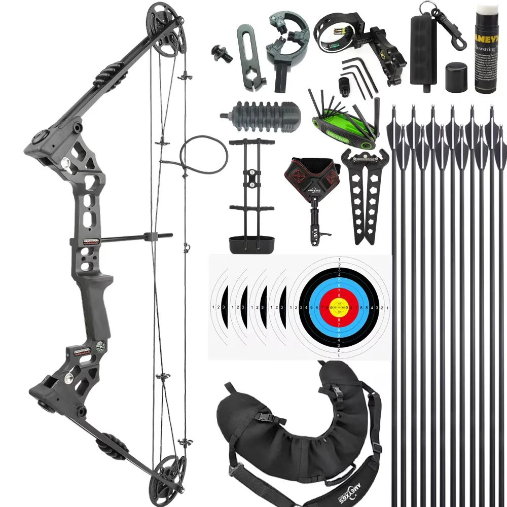 Compound Bow 20-70 lbs black 20-70 lb