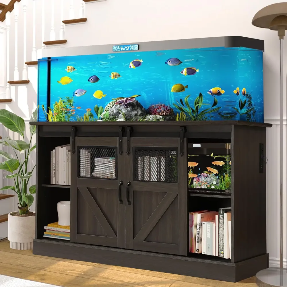 Fish Tank 55-75 gallon 1300lbs grey