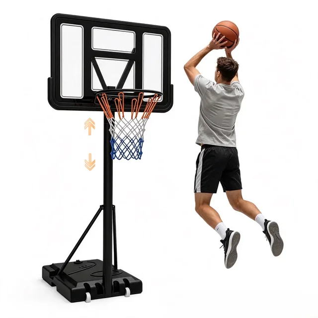 Portable Basketball 4.75 ft 10.01 ft