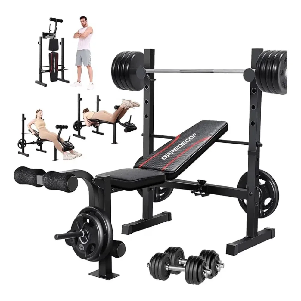 Weight Benches adjustable foldable 600 lbs