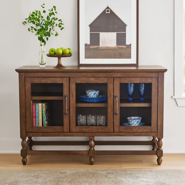Cabinet brown 55 in 18.4 in