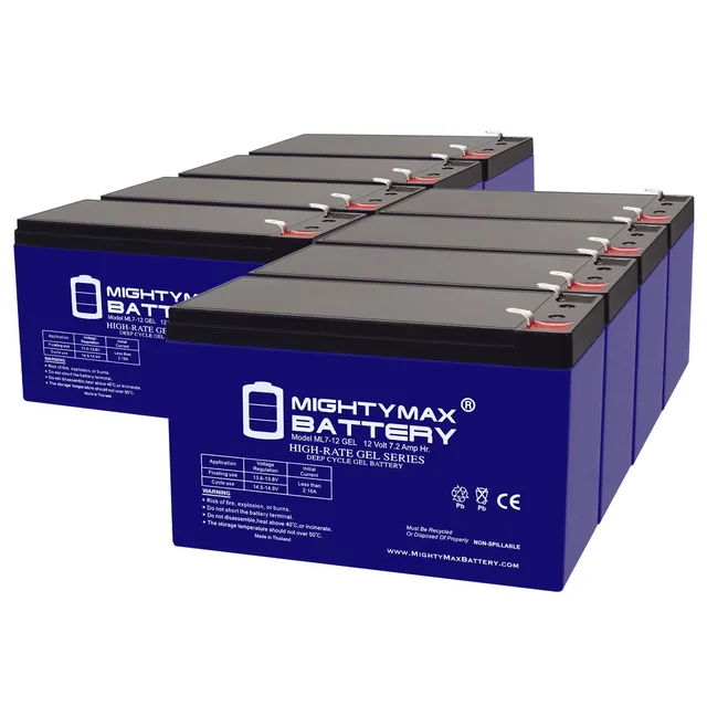 Battery 12v 8 pack 12 volt