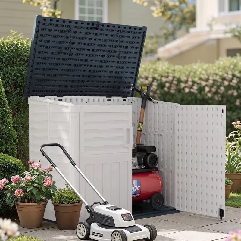Garden waterproof beige adjustable