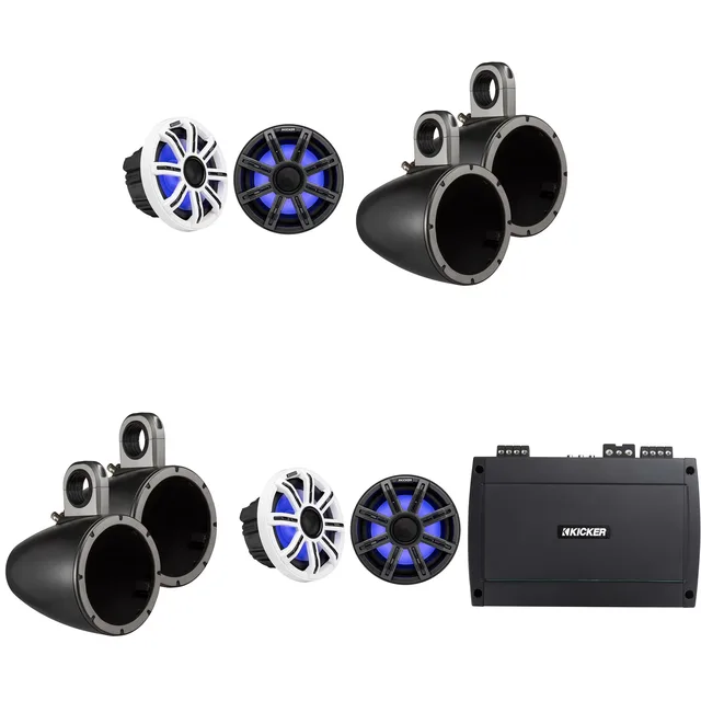 Audio Components 8" 2 pair black
