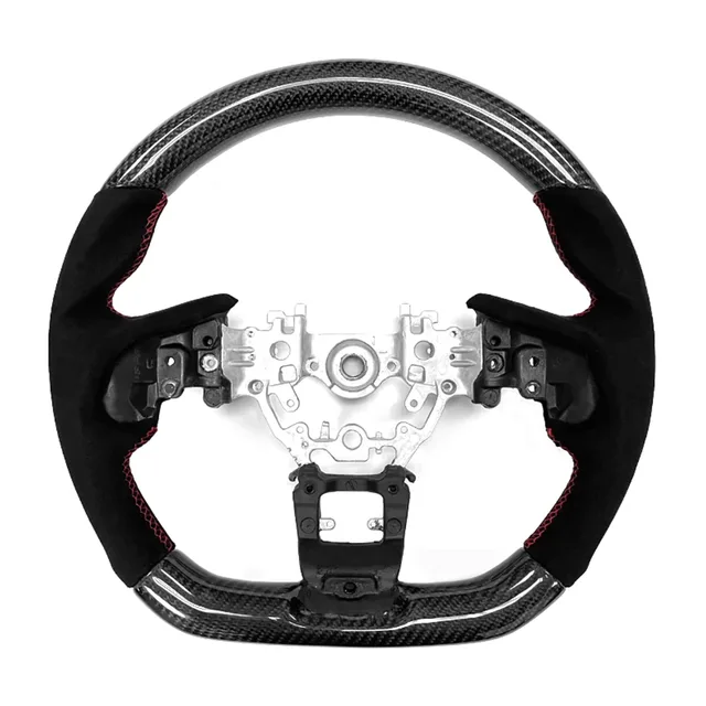 Motorsports Steering black red
