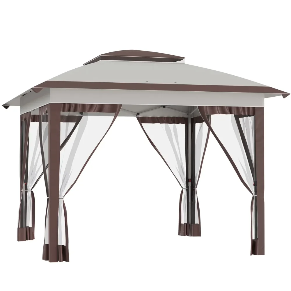 Canopy Tent 12' adjustable beige
