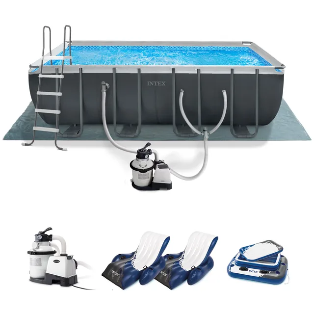 Ground Pool 18ft 9ft 52in