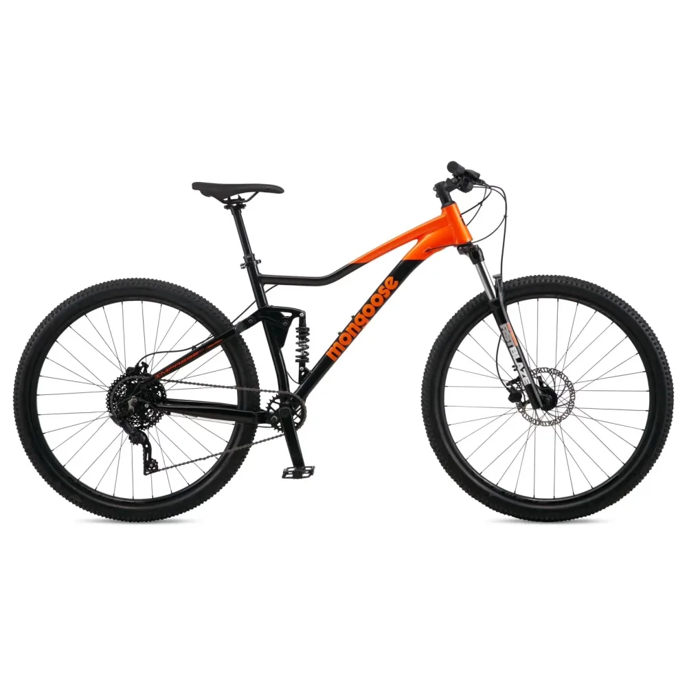 Mountain Bike black orange 100mm