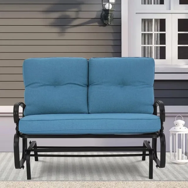 Chair blue black