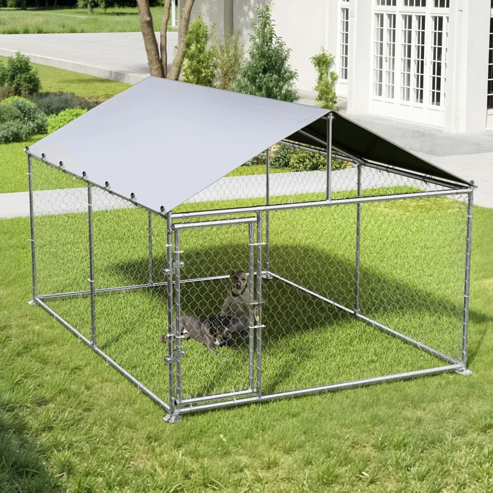 Crates & Gates 7.5 ft weatherproof silver
