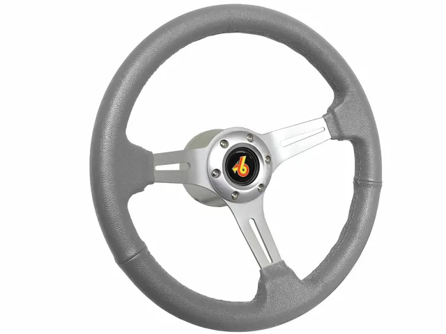 Wrapped Steering gray 2.5 inches 14 inches