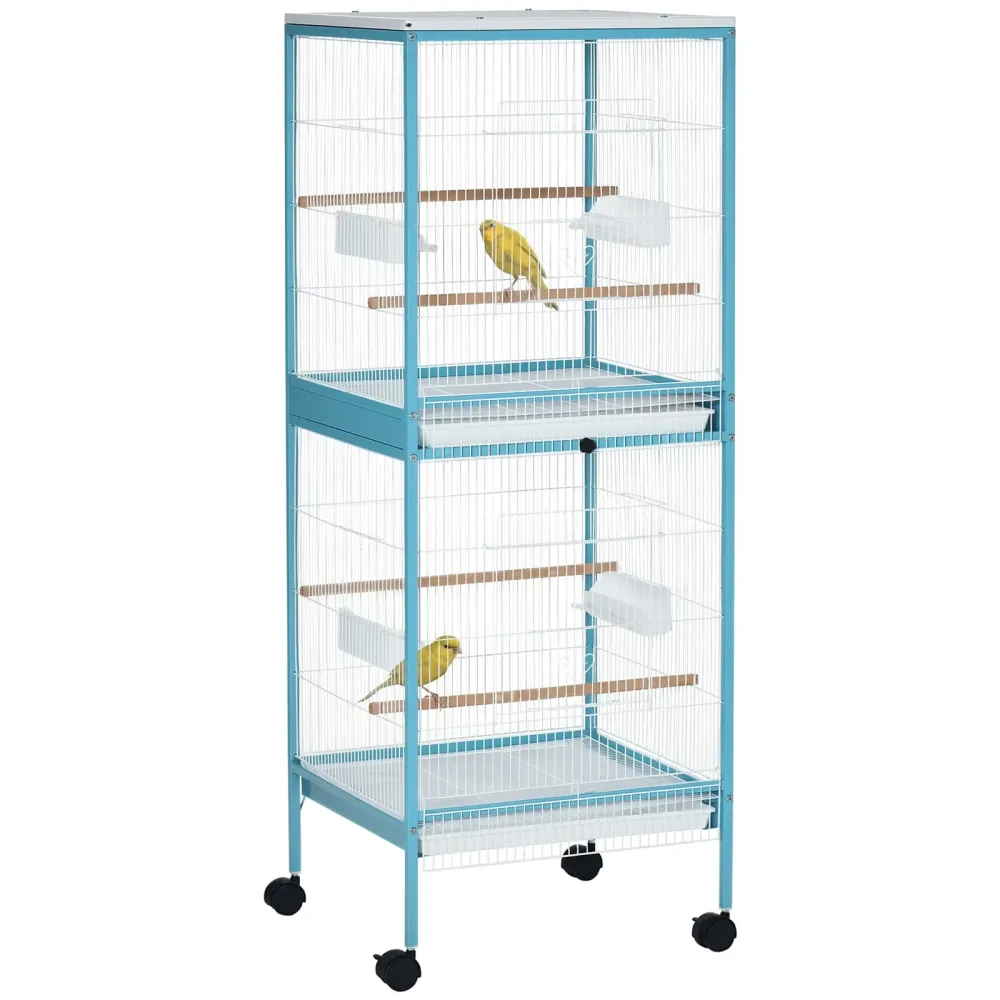 Bird Cage 55" 2 in blue
