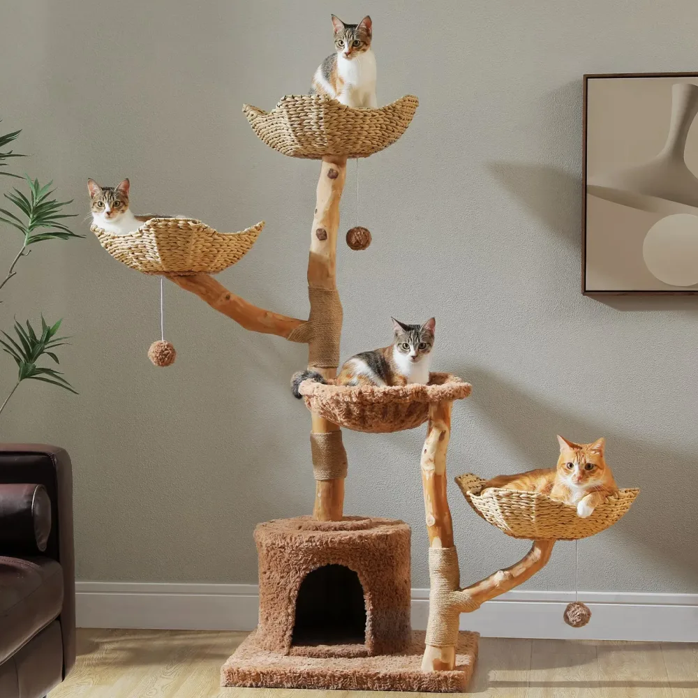 Cat Furniture 58" brown 59"