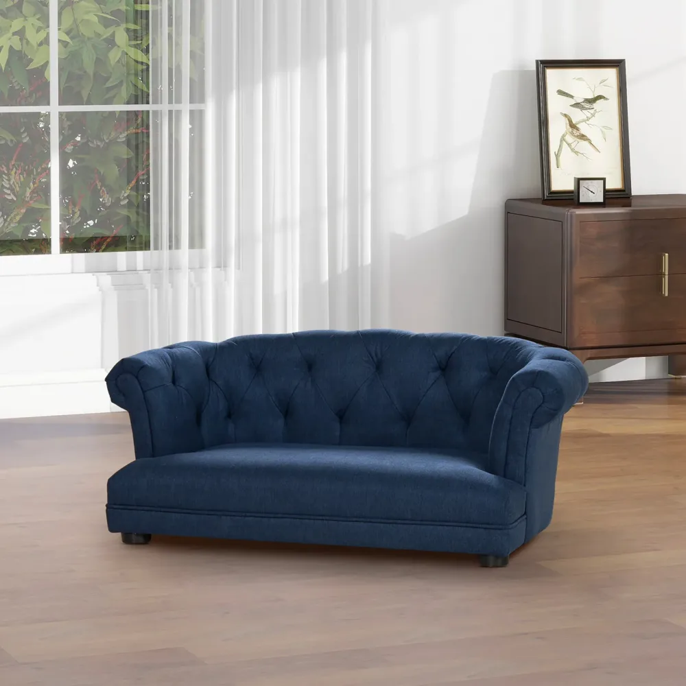 Sofa Bed 36.5" green blue