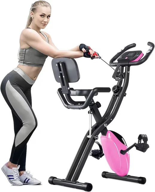 Exercise Bike 300 lbs foldable adjustable