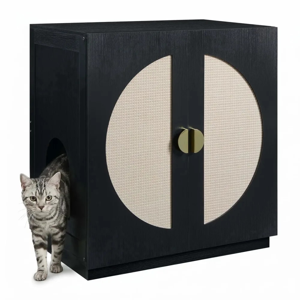 Cat Litter black 42.7 lb adjustable