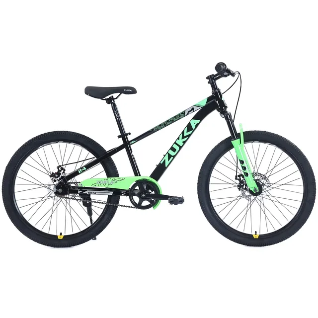 Mountain Bike 24 inch green 56-66 inches