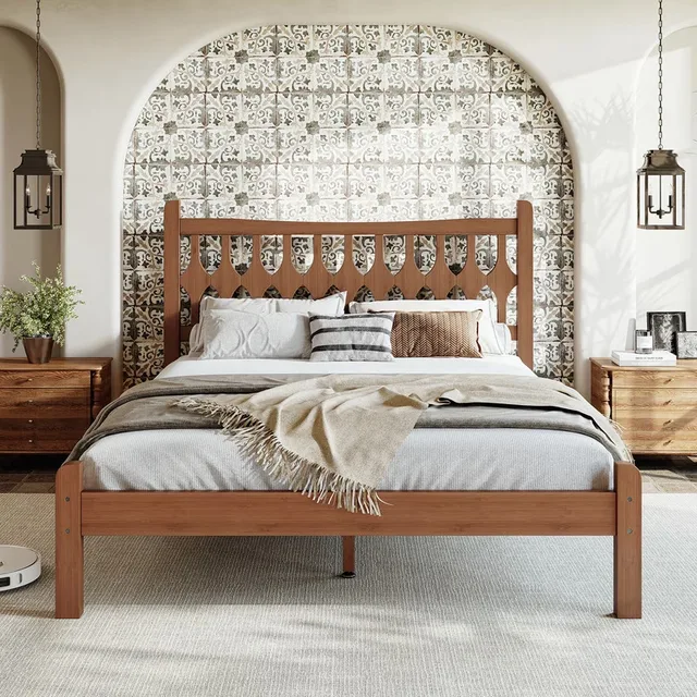 Bedroom Furniture brown 77.48" 57.2"