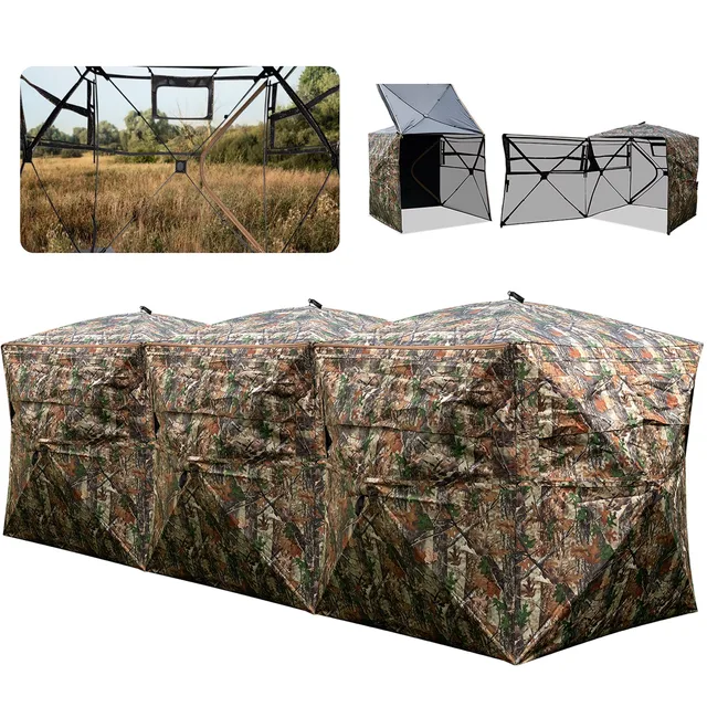 Hunting Blind 2-6 person portable heavy-duty