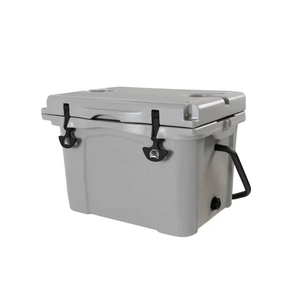 Hard Cooler portable grey 21.46"