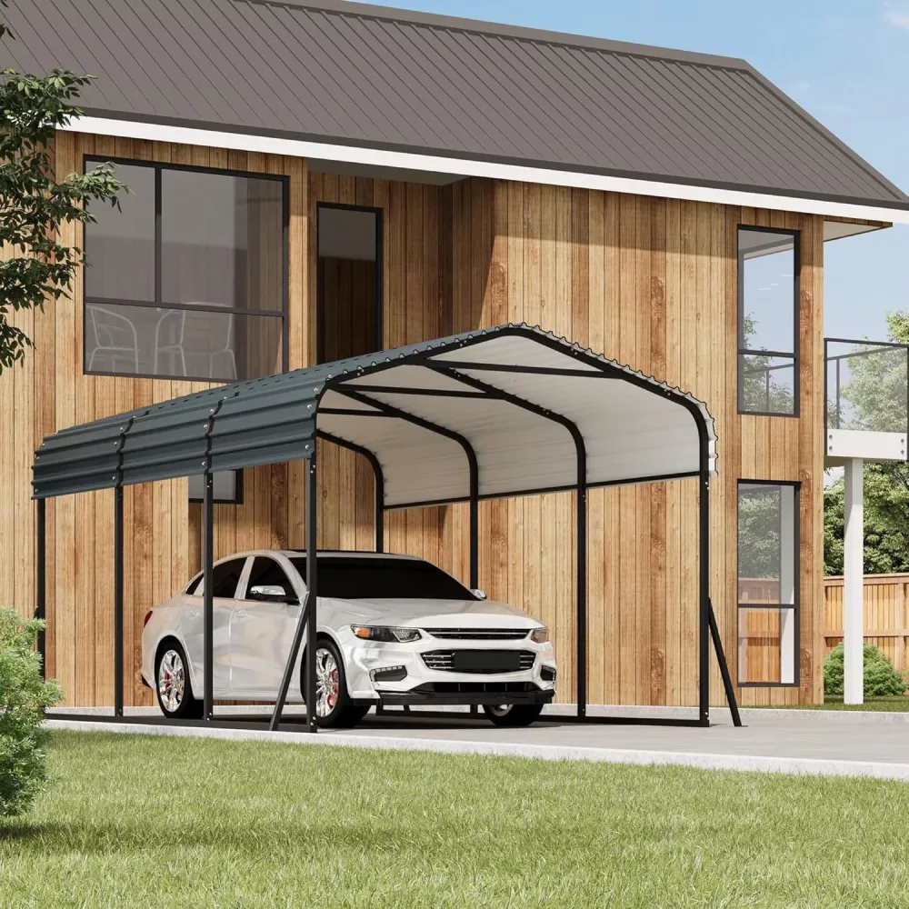 Metal Carport heavy-duty waterproof portable