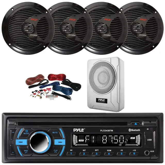 Stereo Receiver 6.5" 150w 600w