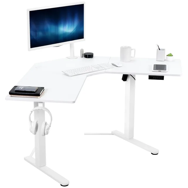 Desk 47" black white