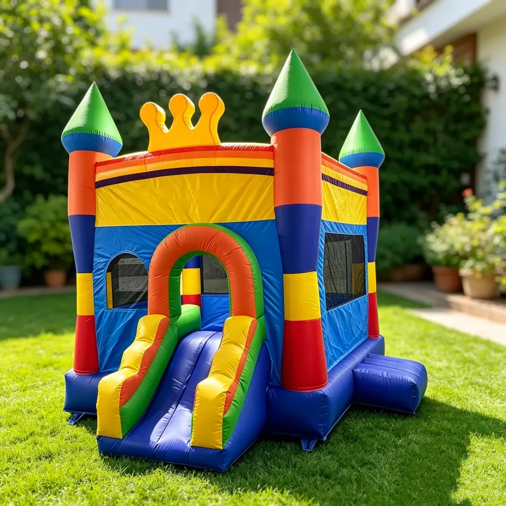 Backyard Bouncy 12.8 ft green 153"