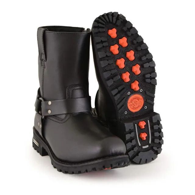 Motorcycle Boots black 2.2mm adjustable
