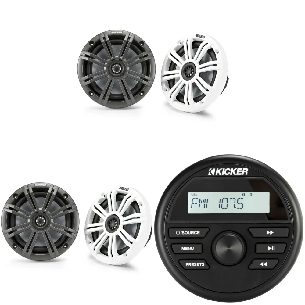 Receiver 2 pairs 6.5" 200 watts